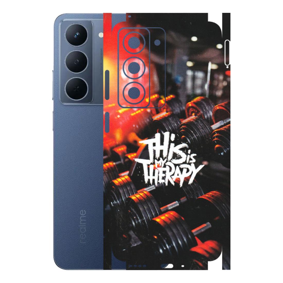 Realme Phone Skins (All Models) - GYM Lover Therapy - Matte Finish (M-160) Realme P3X