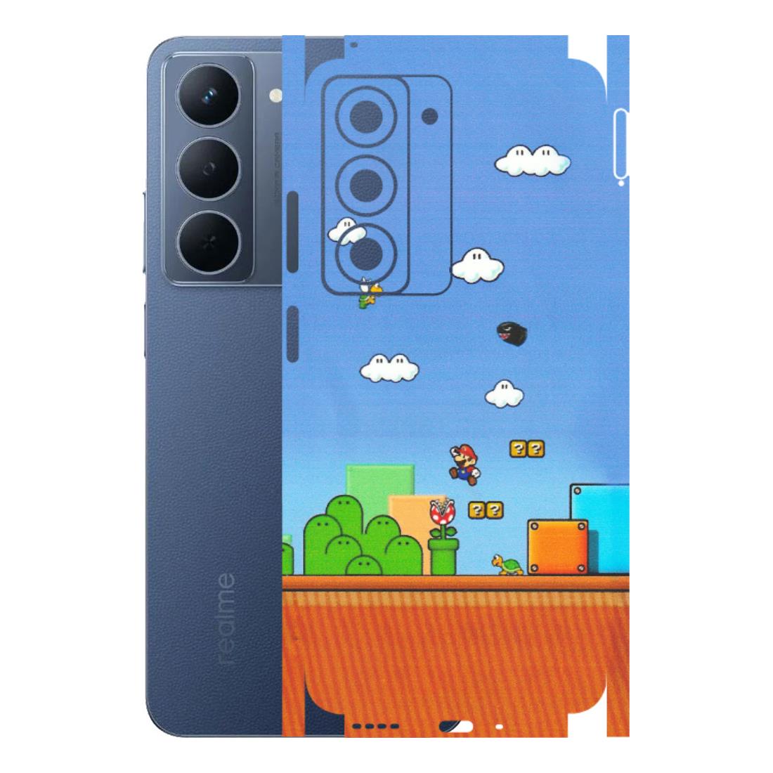 Realme Phone Skins (All Models) - Mario Game Scene - Matte Finish (M-24) Realme P3X