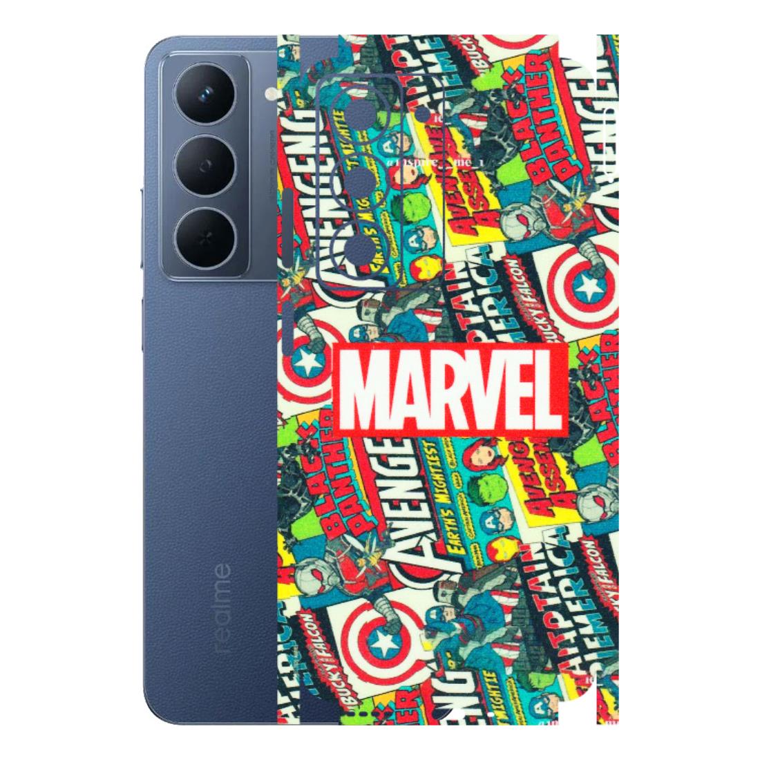 Realme Phone Skins (All Models) - Marvel Comic Lover - Matte Finish (M-30) Realme P3X