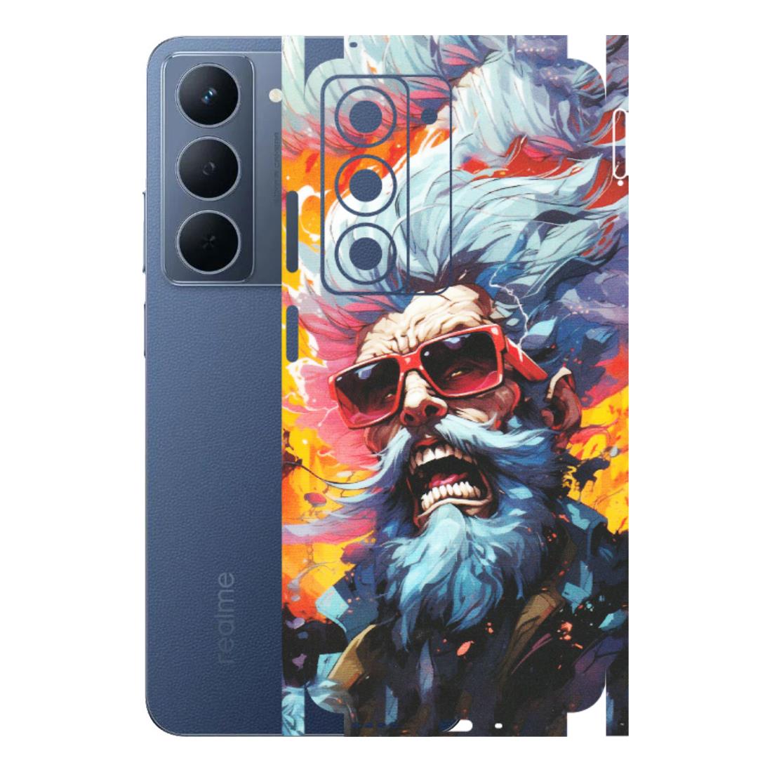 Realme Phone Skins (All Models) - Daddy Cool Character - Matte Finish (M-43) Realme P3X