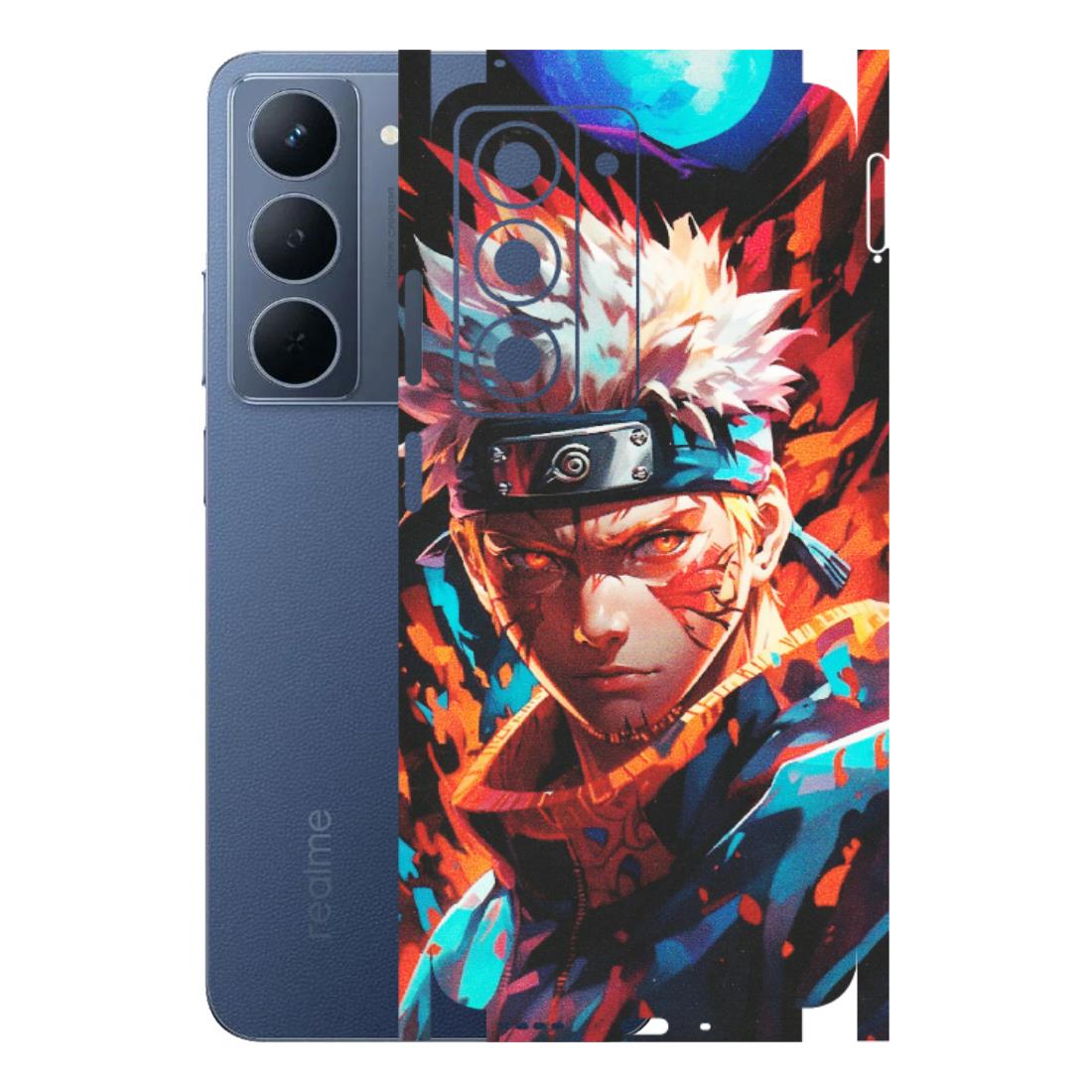 Realme Phone Skins (All Models) - Anime Ferocious Character - Matte Finish (M-44) Realme P3X