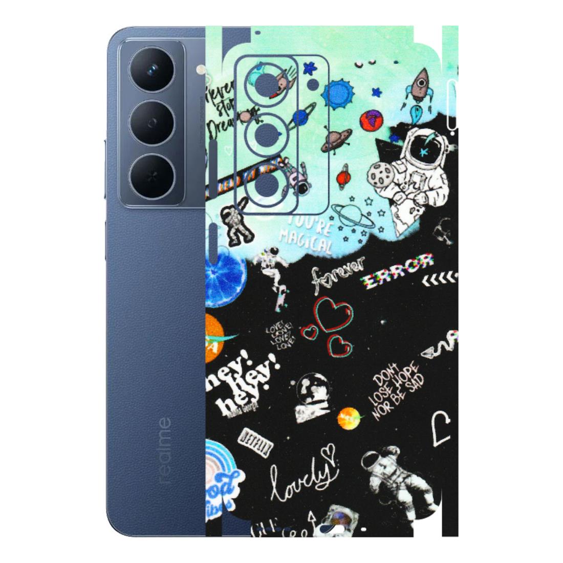 Realme Phone Skins (All Models) - Living In A Space Dream - Matte Finish (M-46) Realme P3X