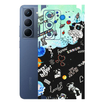 Realme Phone Skins (All Models) - Living In A Space Dream - Matte Finish (M-46) Realme P3X