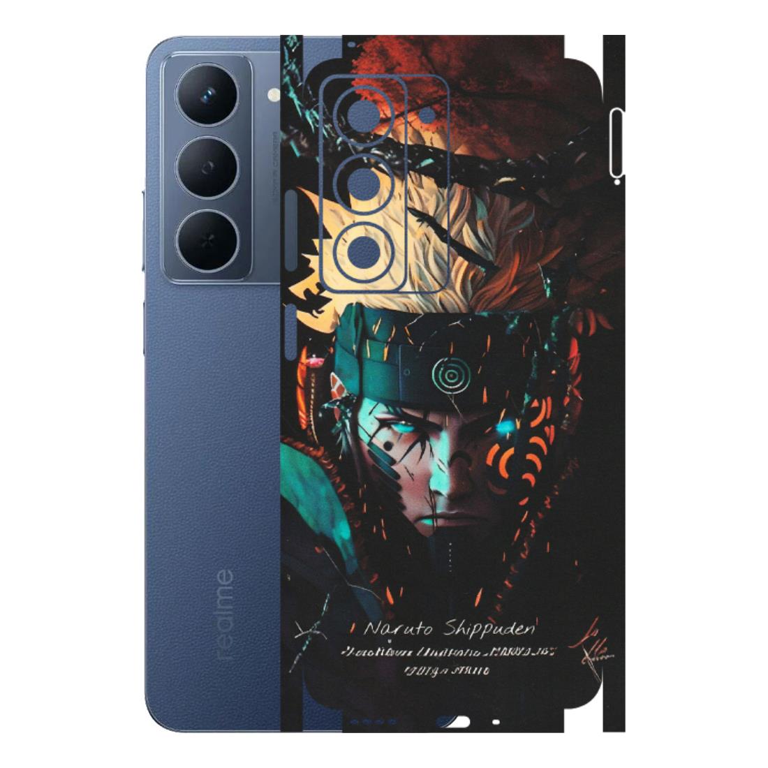 Realme Phone Skins (All Models) - Naruto Shippuden - Matte Finish (M-76) Realme P3X