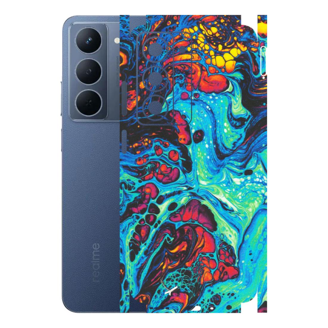 Realme Phone Skins (All Models) - Majestic Galactic Marbel - Matte Finish (M-85) Realme P3X