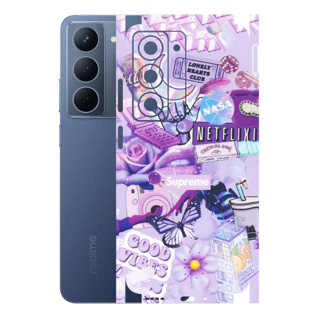 Realme Phone Skins (All Models) - Supreme Purple Magic - Matte Finish (M-88) Realme P3X