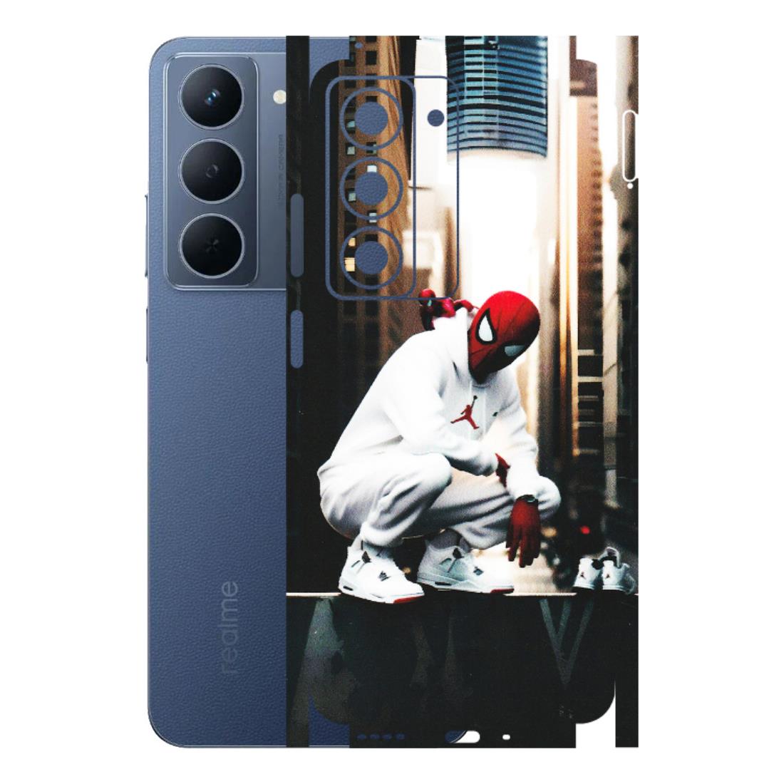 Realme Phone Skins (All Models) - Sportsman Spider Man - Matte Finish (M-94) Realme P3X