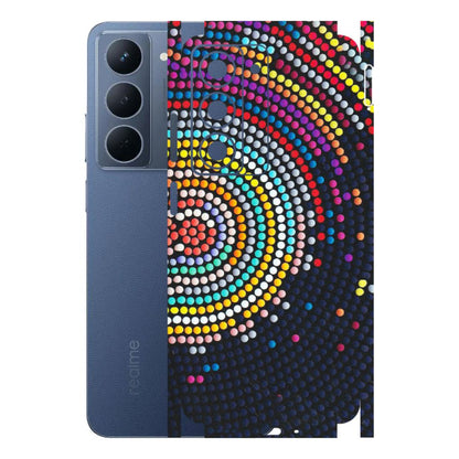 Realme Phone Skins (All Models) - Rainbow Dot Mandala - Matte Finish (M-97) Realme P3X