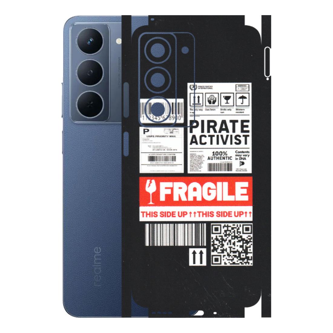 Realme Phone Skins (All Models) - Handle With Care - Matte Finish (M-99) Realme P3X