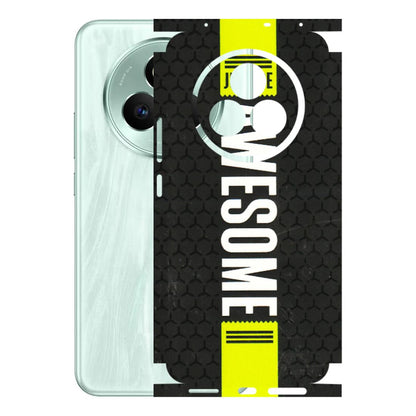 Realme Phone Skins (All Models) - Just Be Awesome - 3D Embossed Finish (L-101) Realme P3 Pro