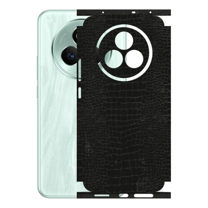 Realme Phone Skins (All Models) - Snake Leather Black - 3D Embossed Finish (L-107) Realme P3 Pro