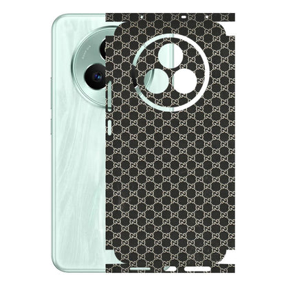 Realme Phone Skins (All Models) - Black G Print - 3D Embossed Finish (L-109) Realme P3 Pro