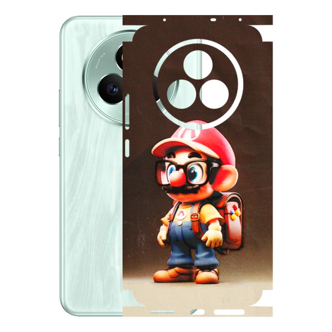 Realme Phone Skins (All Models) - Little Mario - 3D Embossed Finish (L-119) Realme P3 Pro