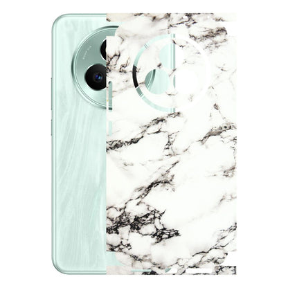 Realme Phone Skins (All Models) - Black and White Marble Texture - 3D Embossed Finish (L-124) Realme P3 Pro