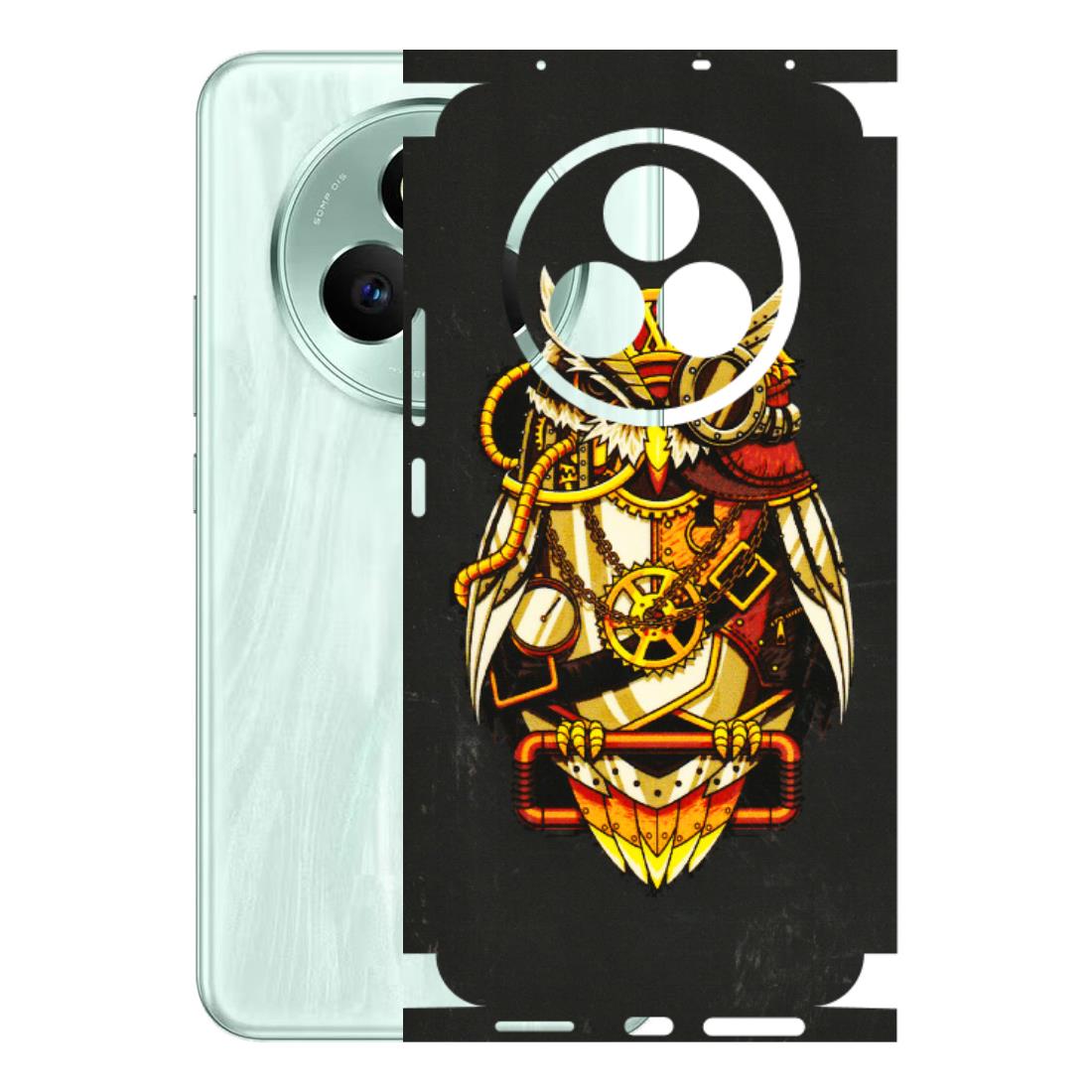 Realme Phone Skins (All Models) - Classy Smart Owl - 3D Embossed Finish (L-144) Realme P3 Pro