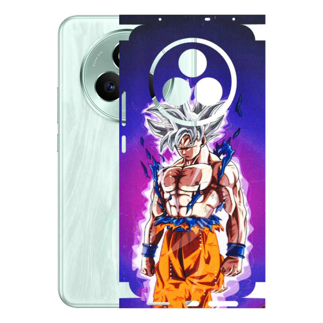 Realme Phone Skins (All Models) - Goku Purple Anime - 3D Embossed Finish (L-147) Realme P3 Pro