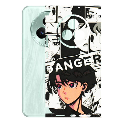 Realme Phone Skins (All Models) - Danger Anime - 3D Embossed Finish (L-155) Realme P3 Pro