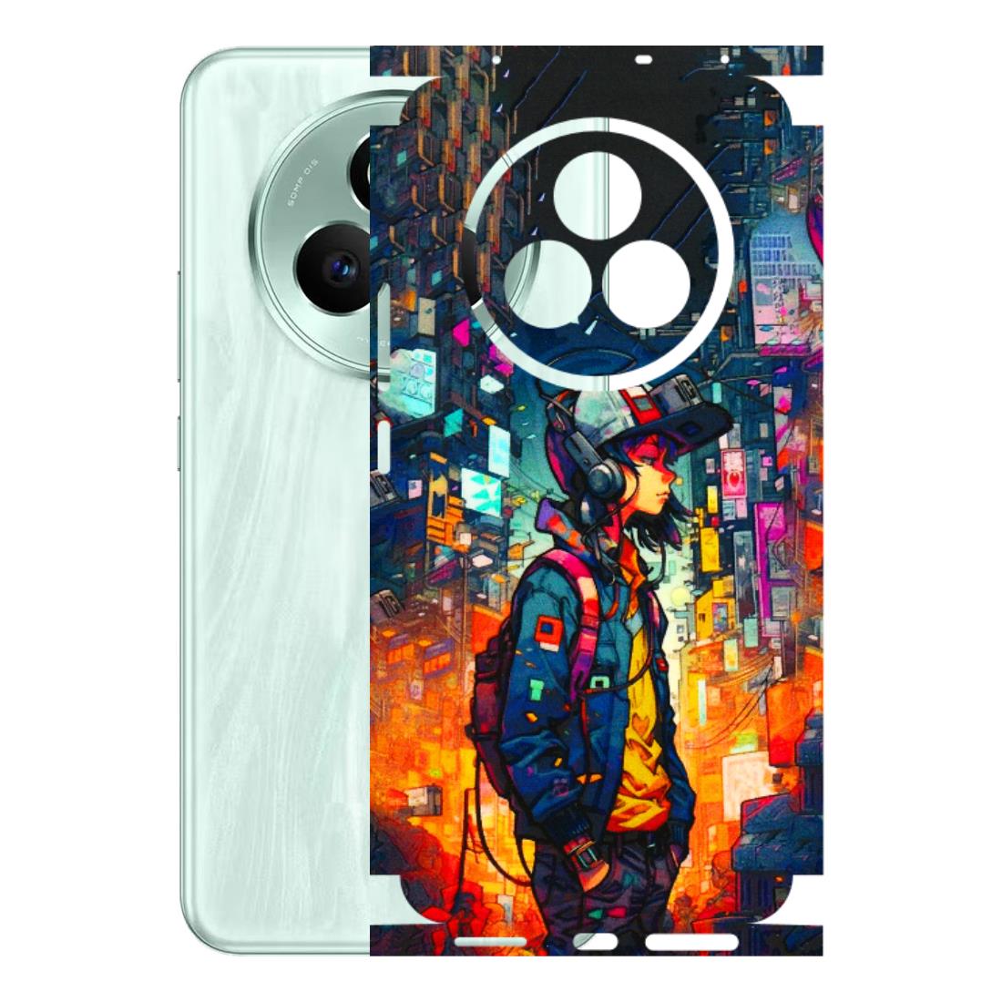 Realme Phone Skins (All Models) - Street Anime Guy - 3D Embossed Finish (L-158) Realme P3 Pro