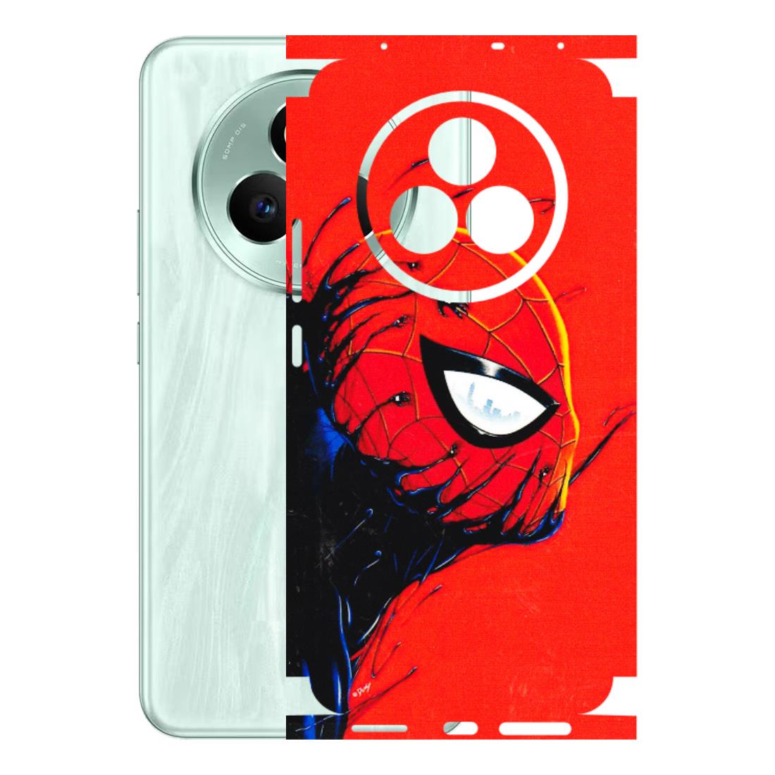 Realme Phone Skins (All Models) - Spiderman Face Venom - 3D Embossed Finish (L-165) Realme P3 Pro