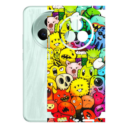 Realme Phone Skins (All Models) - Angry Funkies - 3D Embossed Finish (L-169) Realme P3 Pro