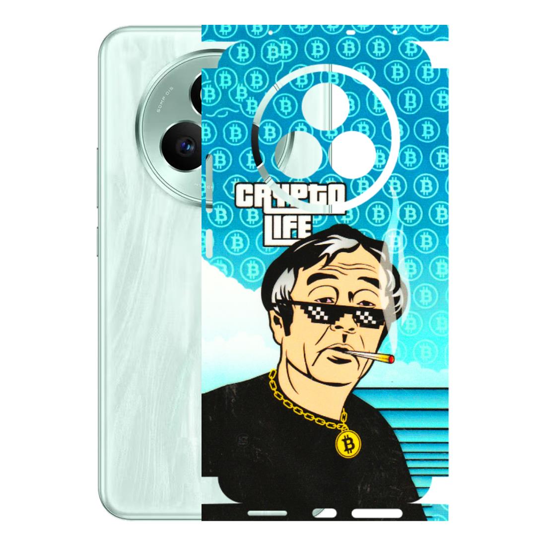 Realme Phone Skins (All Models) - Crypto Thug Life - 3D Embossed Finish (L-179) Realme P3 Pro