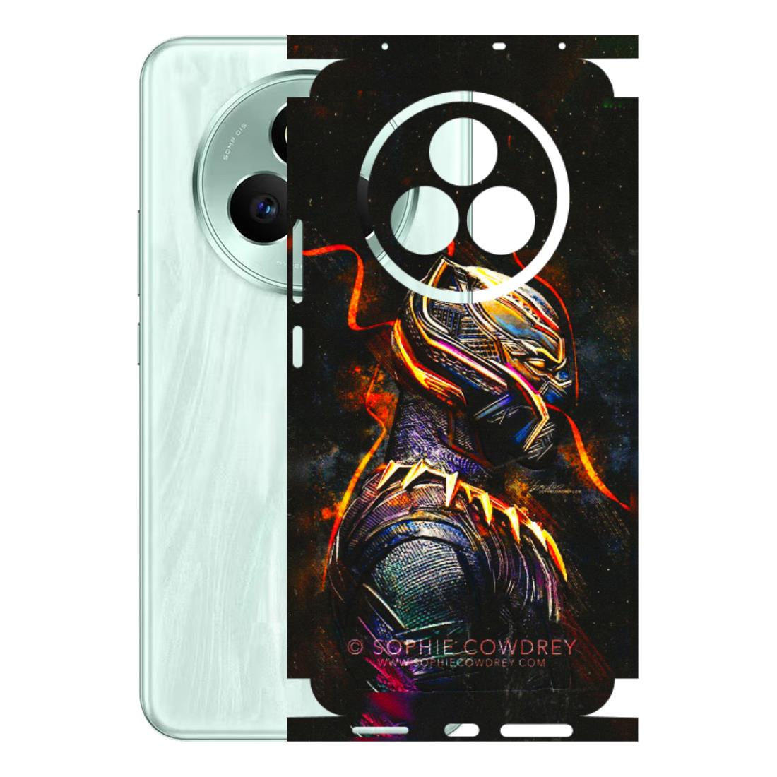 Realme Phone Skins (All Models) - Black Panther - 3D Embossed Finish (L-190) Realme P3 Pro