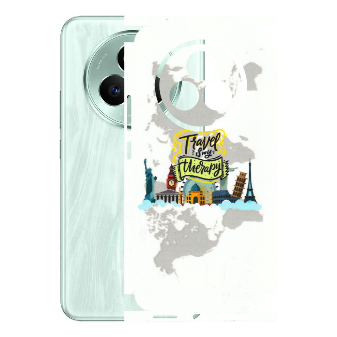 Realme Phone Skins (All Models) - Travel Therapy - 3D Embossed Finish (L-199) Realme P3 Pro