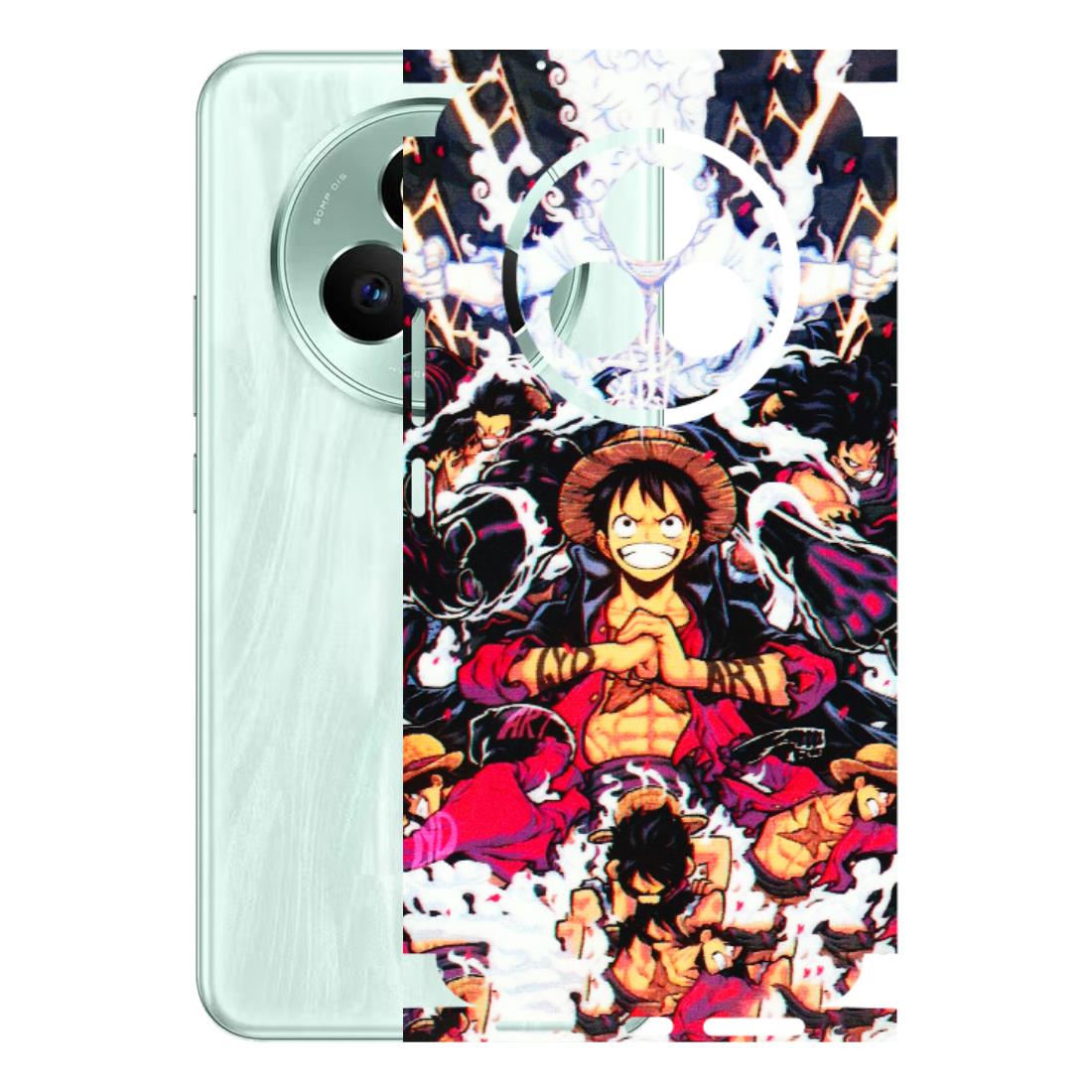 Realme Phone Skins (All Models) - Luffy Anime Character - 3D Embossed Finish (L-203) Realme P3 Pro