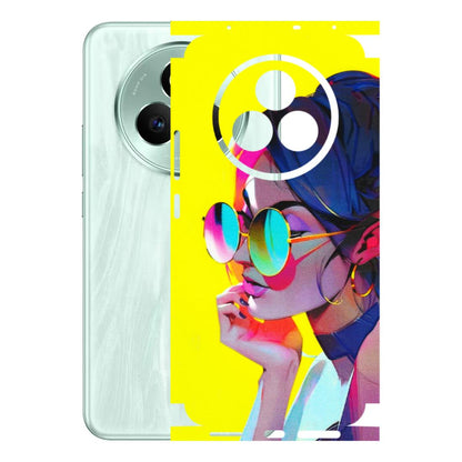 Realme Phone Skins (All Models) - Bold Stylish Girl - 3D Embossed Finish (L-222) Realme P3 Pro