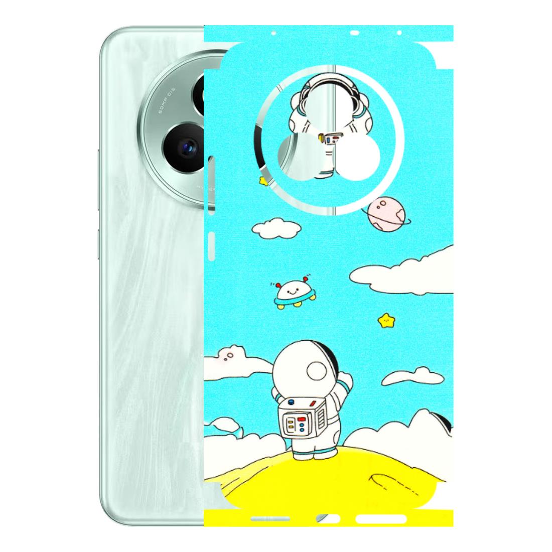 Realme Phone Skins (All Models) - Blue Skies Astro Float - 3D Embossed Finish (L-230) Realme P3 Pro