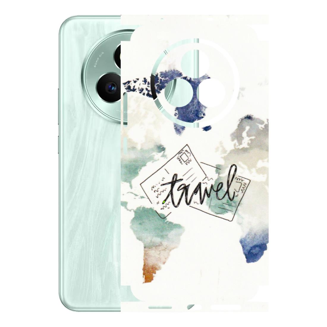 Realme Phone Skins (All Models) - Travel The World - 3D Embossed Finish (L-232) Realme P3 Pro