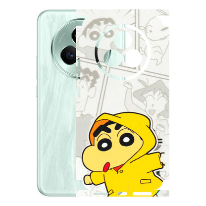 Realme Phone Skins (All Models) - Yellow Shinchan Comic - 3D Embossed Finish (L-246) Realme P3 Pro