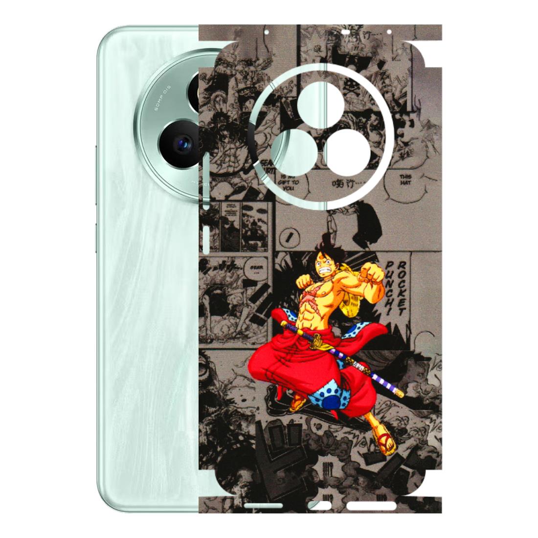 Realme Phone Skins (All Models) - One Piece Rocket Punch Manga - 3D Embossed Finish (L-25) Realme P3 Pro