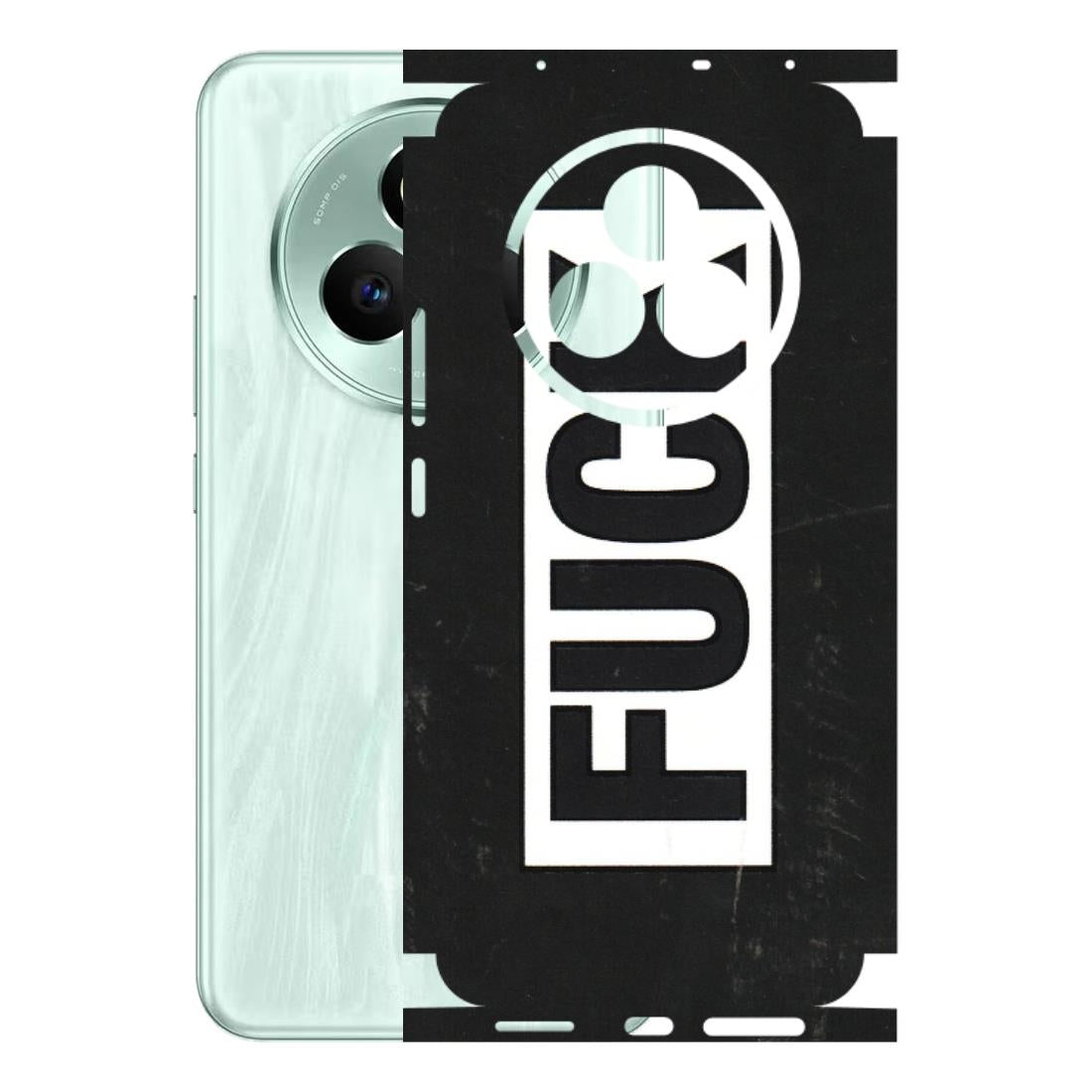 Realme Phone Skins (All Models) - The F Word - 3D Embossed Finish (L-255) Realme P3 Pro