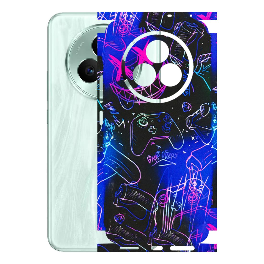 Realme Phone Skins (All Models) - Gamers Paradise - 3D Embossed Finish (L-258) Realme P3 Pro