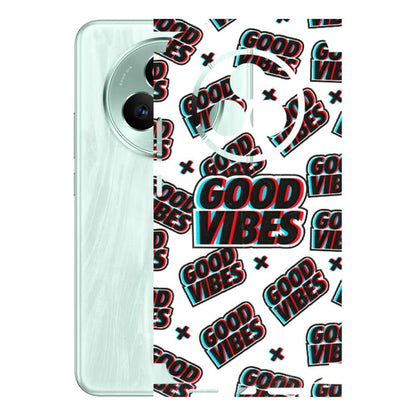 Realme Phone Skins (All Models) - Good Vibes - 3D Embossed Finish (L-282) Realme P3 Pro