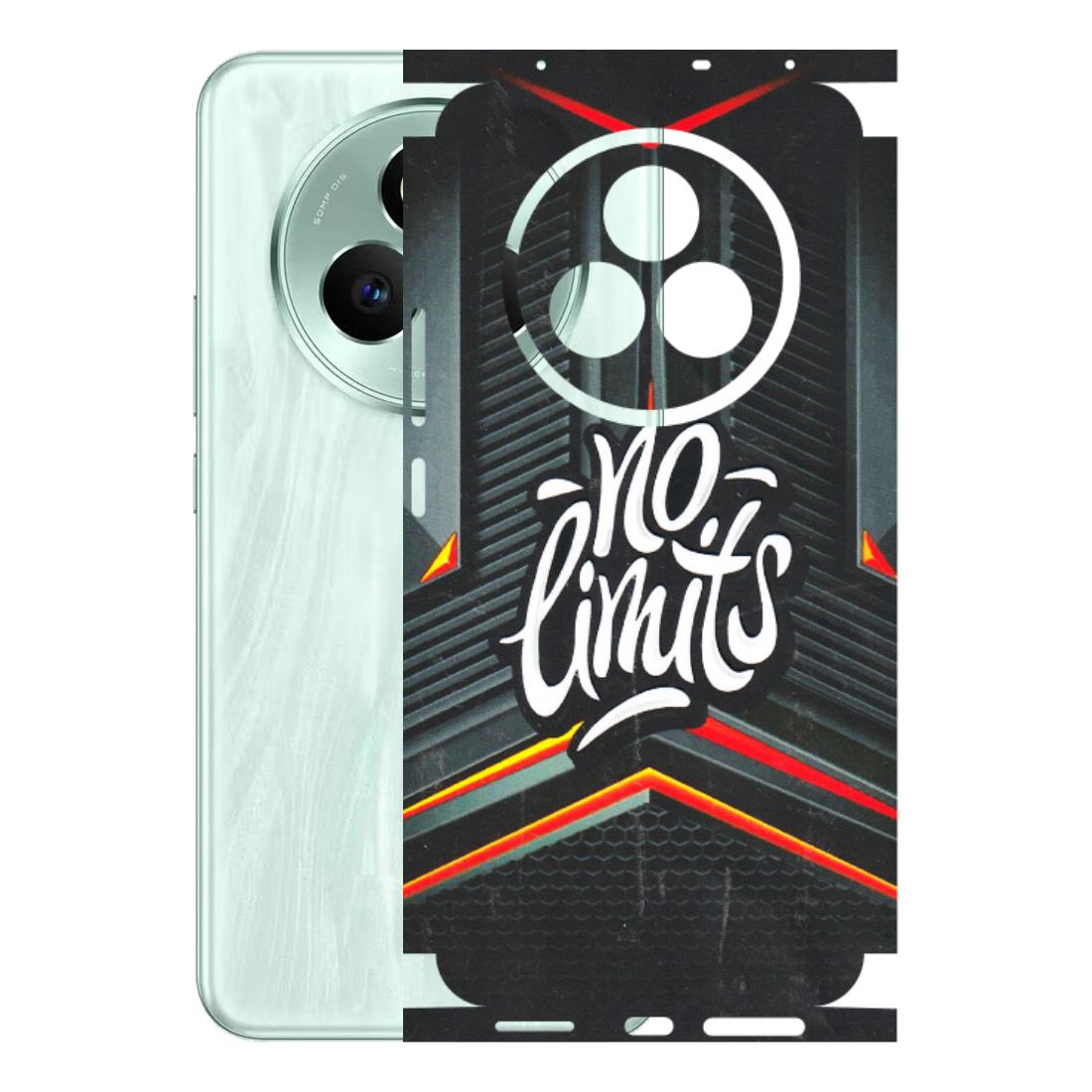 Realme Phone Skins (All Models) - No Limits - 3D Embossed Finish (L-286) Realme P3 Pro