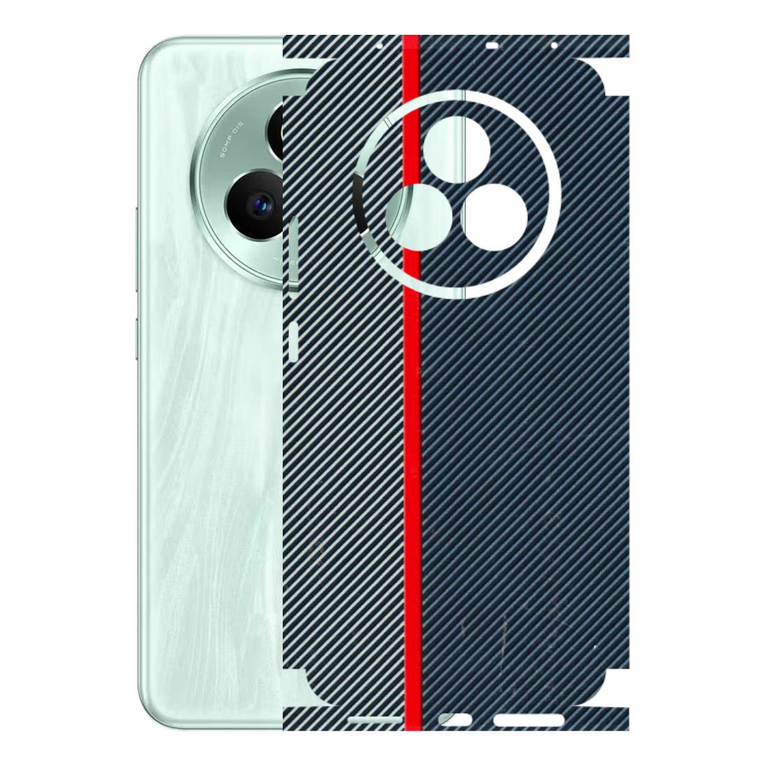Realme Phone Skins (All Models) - Blue Sober Lines - 3D Embossed Finish (L-305) Realme P3 Pro