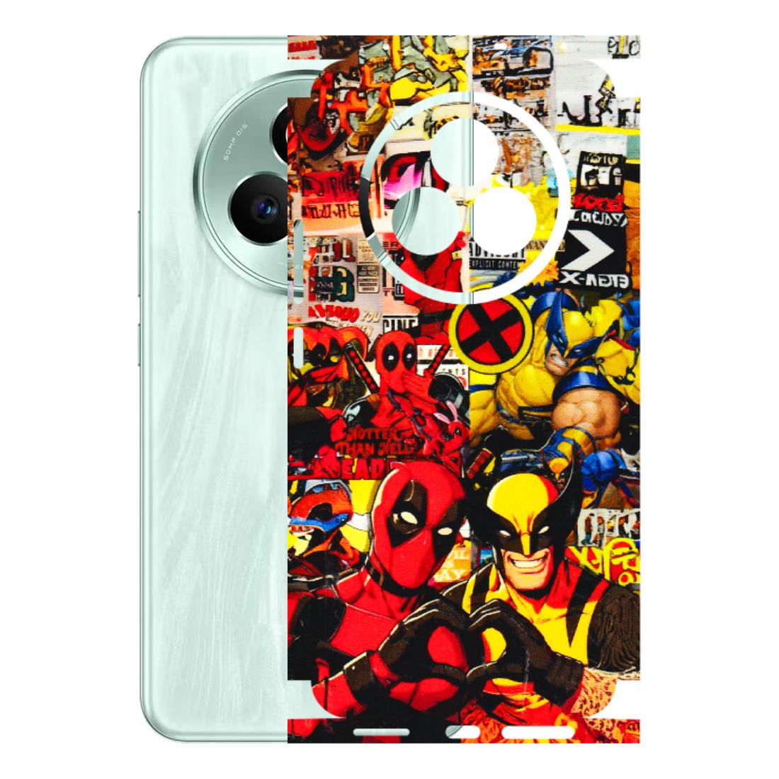 Realme Phone Skins (All Models) - Spidy Wolverine - 3D Embossed Finish (L-310) Realme P3 Pro