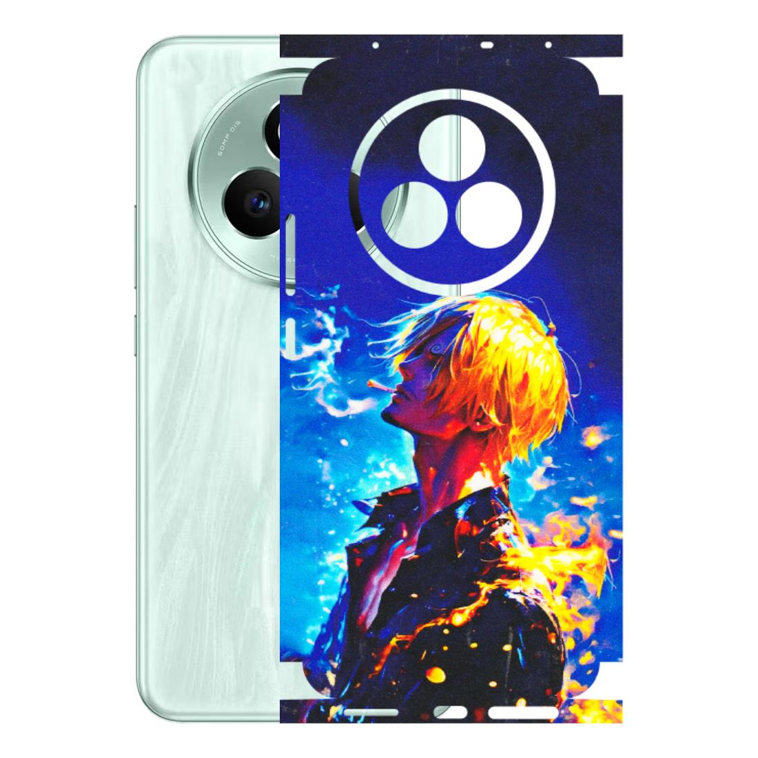 Realme Phone Skins (All Models) - Sanji Vinsmoke One Piece - 3D Embossed Finish (L-319) Realme P3 Pro