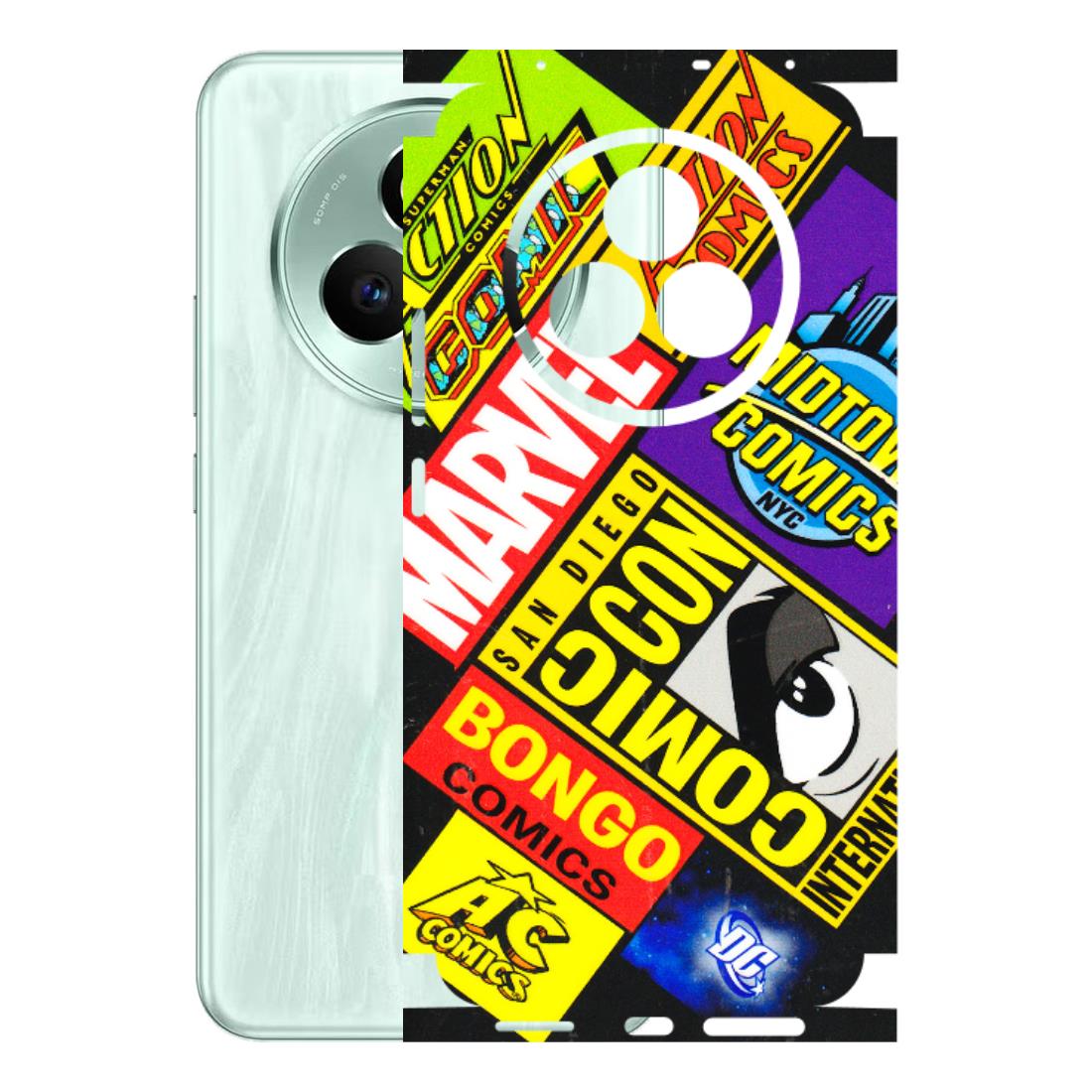 Realme Phone Skins (All Models) - Bongo Comic Con - 3D Embossed Finish (L-325) Realme P3 Pro