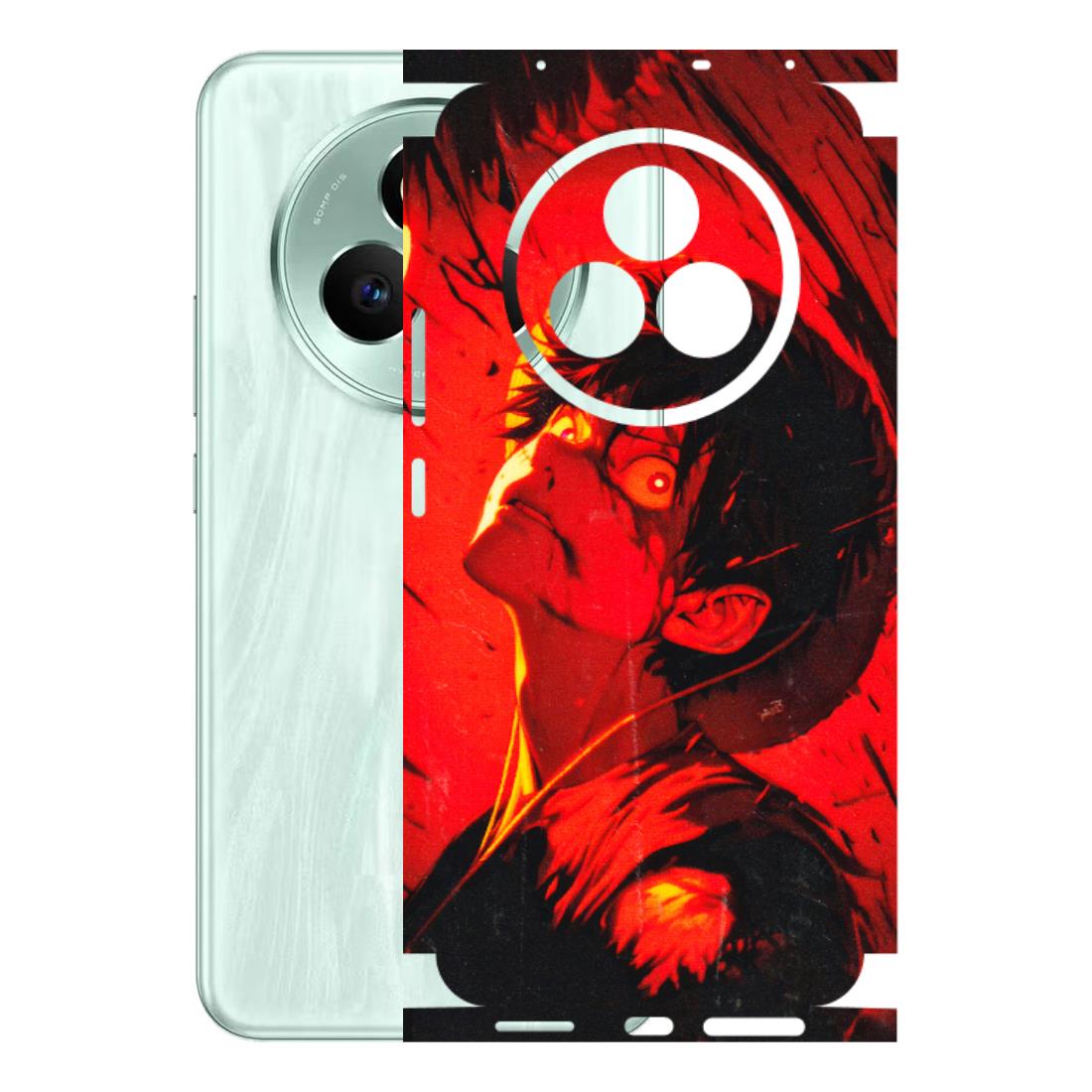 Realme Phone Skins (All Models) - D.Luffy Power Up One Piece Anime - 3D Embossed Finish (L-326) Realme P3 Pro