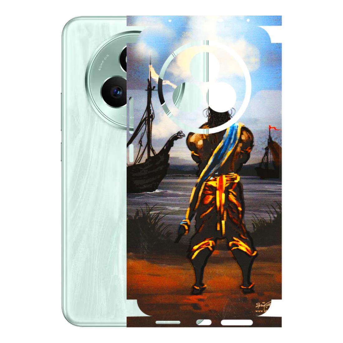 Realme Phone Skins (All Models) - Heavenly God Figure - 3D Embossed Finish (L-34) Realme P3 Pro