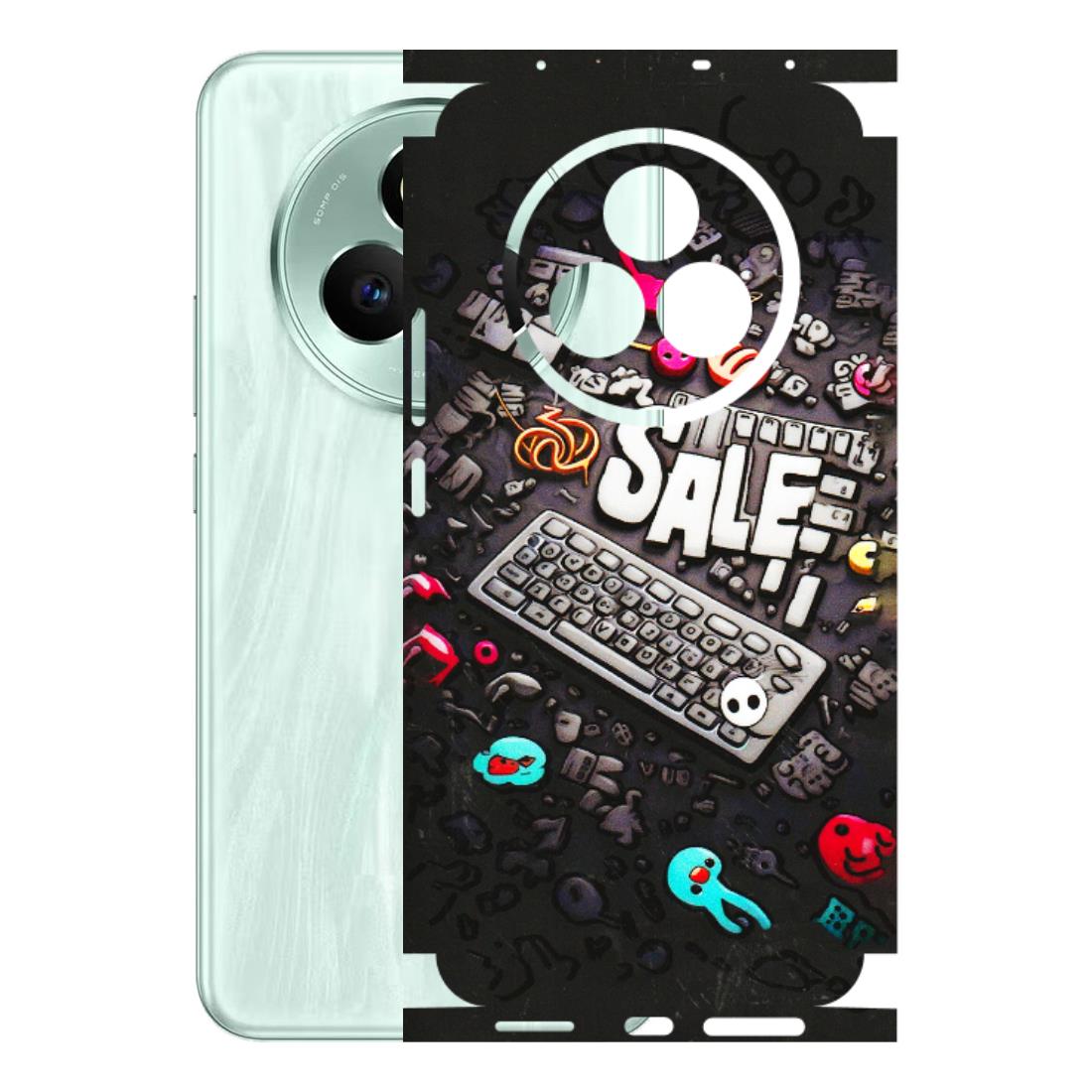 Realme Phone Skins (All Models) - Gadgets Sale - 3D Embossed Finish (L-50) Realme P3 Pro