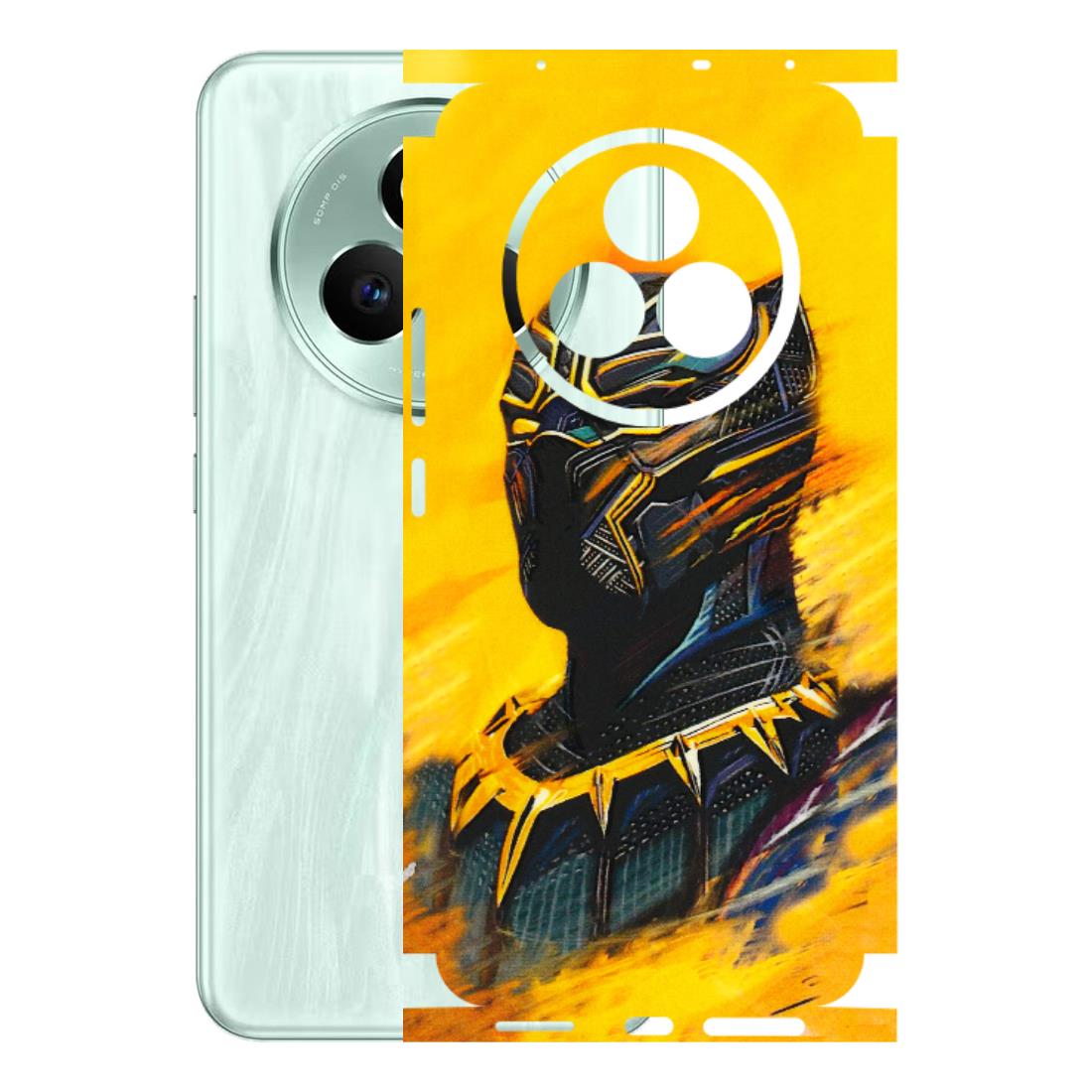 Realme Phone Skins (All Models) - Yellow Panther - 3D Embossed Finish (L-54) Realme P3 Pro