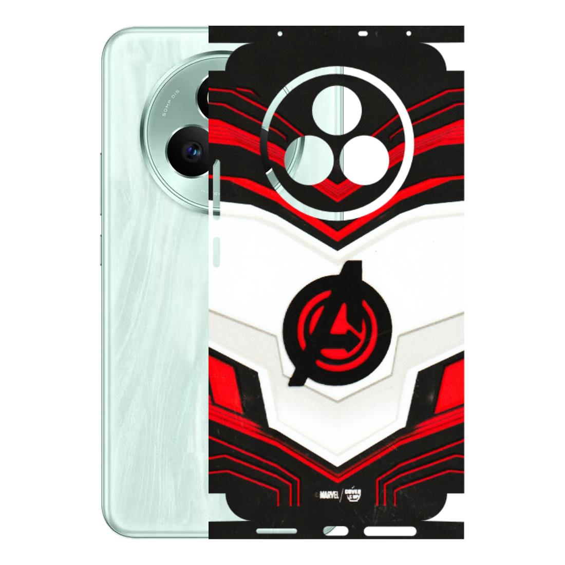 Realme Phone Skins (All Models) - Avengers Logo - 3D Embossed Finish (L-55) Realme P3 Pro