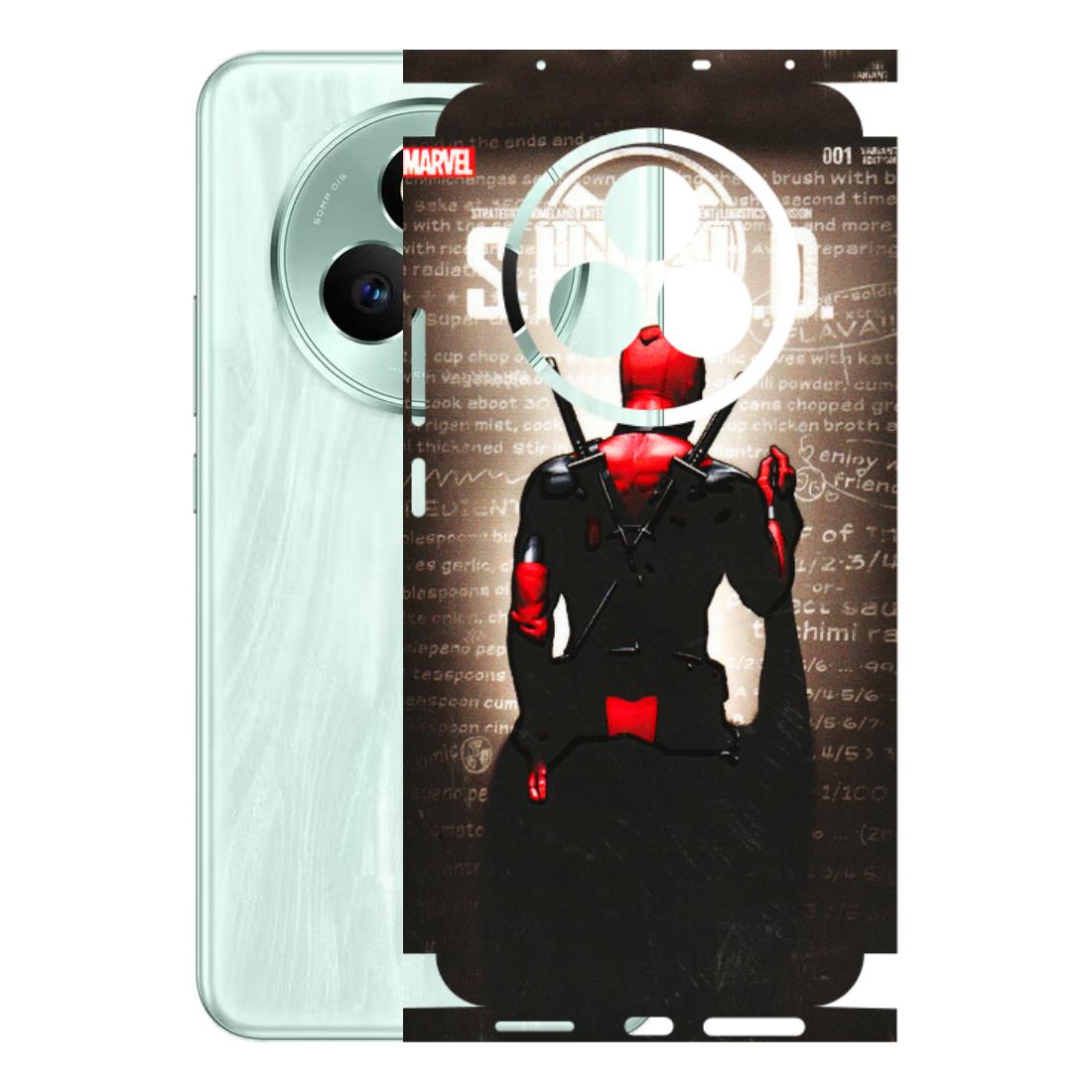 Realme Phone Skins (All Models) - Deadpool - 3D Embossed Finish (L-56) Realme P3 Pro