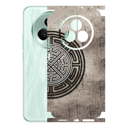Realme Phone Skins (All Models) - Mysterious Circular Design - 3D Embossed Finish (L-63) Realme P3 Pro