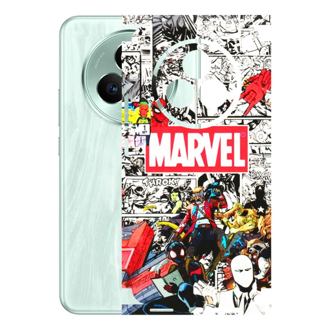 Realme Phone Skins (All Models) - Marvel Colorful Comic - 3D Embossed Finish (L-64) Realme P3 Pro