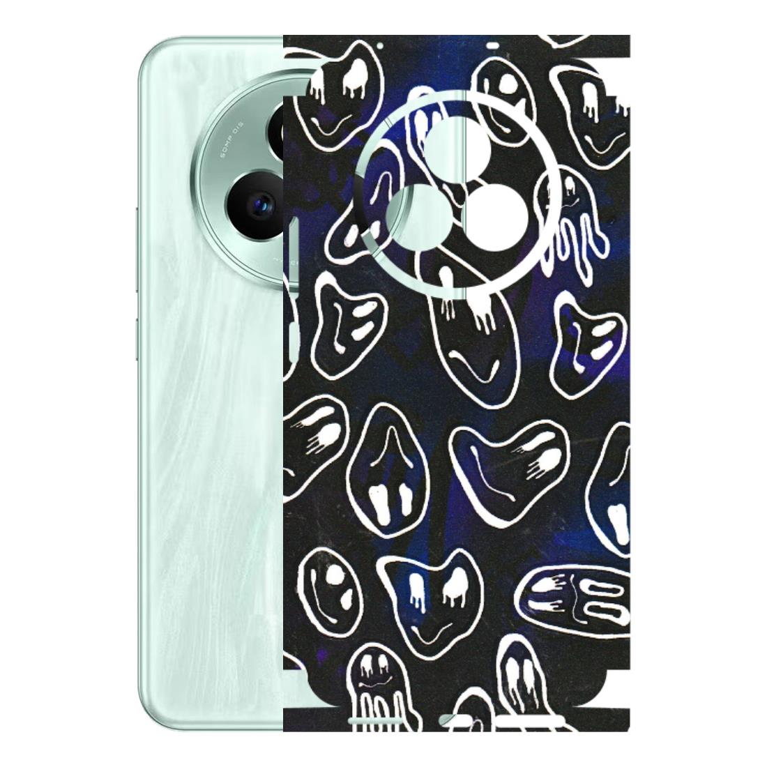 Realme Phone Skins (All Models) - Distorted Smileys - 3D Embossed Finish (L-92) Realme P3 Pro